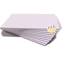 Chely Intermarket carton pluma adhesivo 50x70 blanca con espesor de 5mm-12 unidades-- foam board rectangular para…
